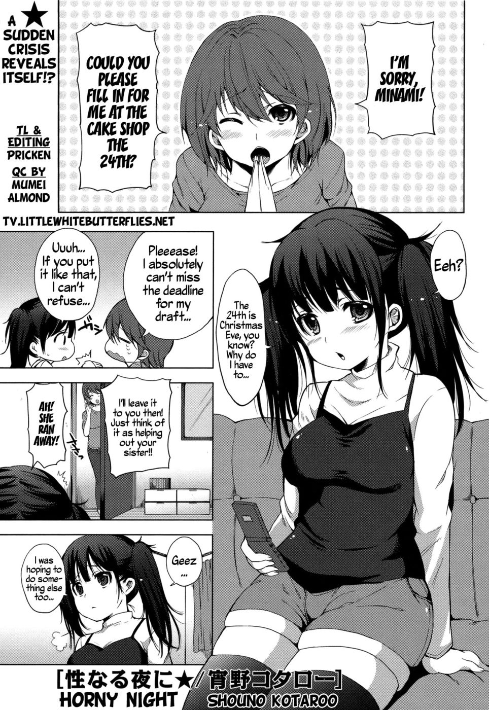 Hentai Manga Comic-Horny Night-Read-1